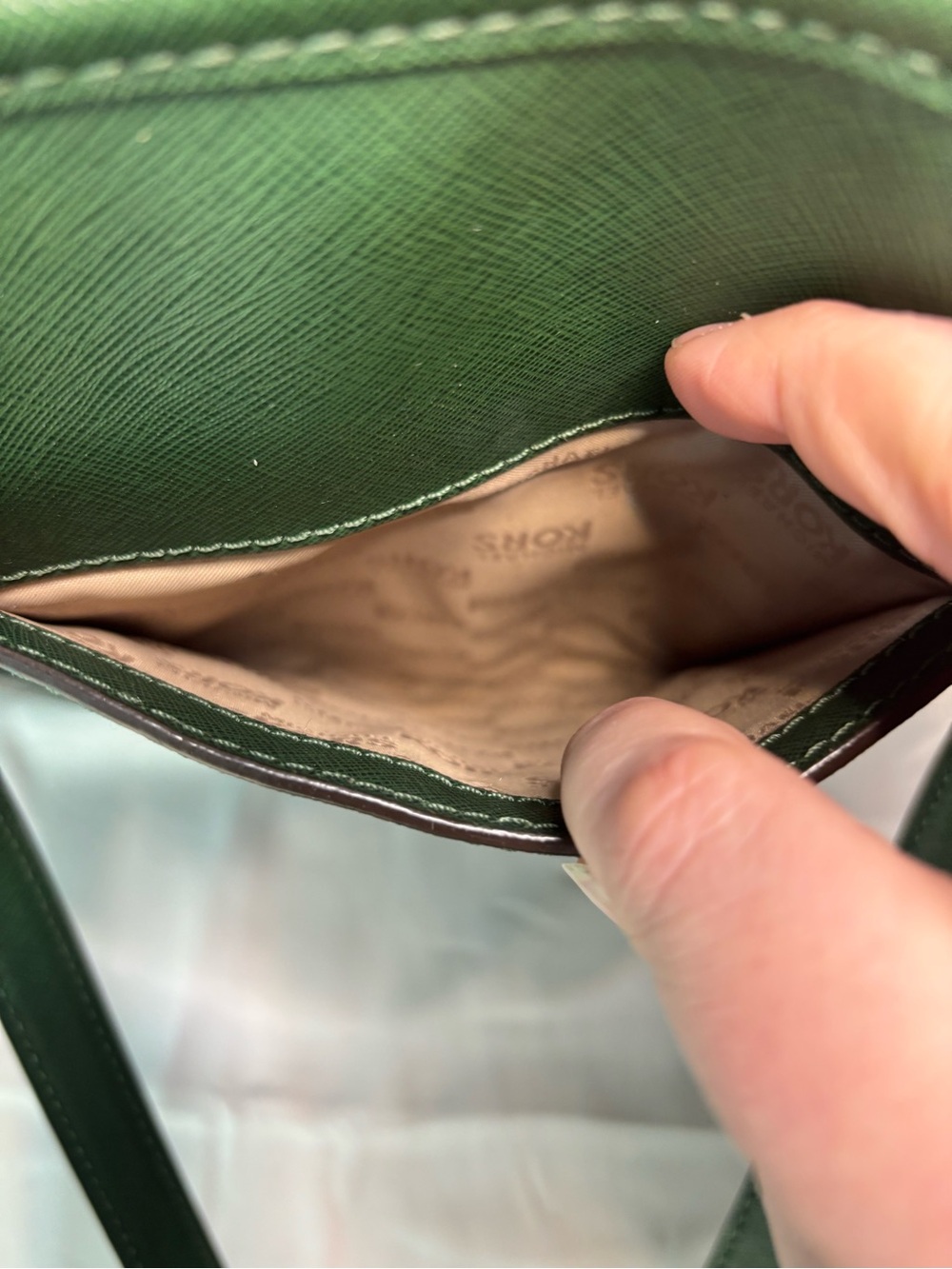 Michael Kors Emerald Jet Set Multifunction Saffiano Leather Tote - Picture 8 of 16